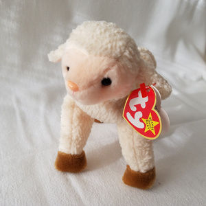 TY Beanie Babies Ewey The Lamb #4219 1998, Vintage, Collectible, Retired.